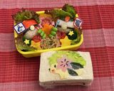 シェイミ　ポケモン　キャラ弁作り方3写真