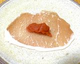 [夏の一品！] 梅干しの生ハム巻き作り方2写真