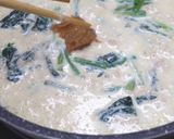 梅のクリームパスタ作り方6写真