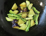 豚レバーと野菜のオイスター炒め作り方3写真