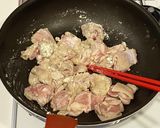 鶏肉とキャベツの簡単☆レモンクリーム煮作り方2写真