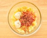 おうち居酒屋。揚げない香ばしコロッケ作り方5写真