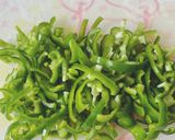ピーマンとじゃこ桜海老の甘辛炒め。常備菜作り方1写真