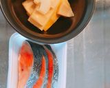 生銀鮭の塩麹バターホイル蒸し作り方1写真