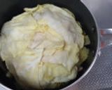 キャベツとひき肉のミルフィーユ作り方4写真