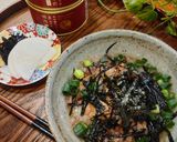 まぐろの頭肉お茶漬け作り方3写真