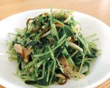 豆苗とえのきの塩昆布ナムル作り方6写真