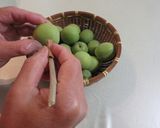 青梅の蜜煮作り方2写真