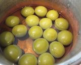 青梅の蜜煮作り方9写真
