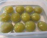 青梅の蜜煮作り方12写真