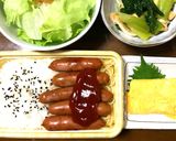 ウィンナー弁当松【ローソン100再現】作り方8写真