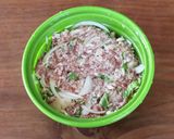 電子レンジで父の日☆混ぜるだけハンバーグ作り方2写真