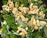 苧麻（からむし）と油揚げの炒り煮　雑草作り方5写真