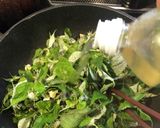 苧麻（からむし）と油揚げの炒り煮　雑草作り方6写真
