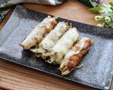 簡単節約！梅肉ともやしのチーズ肉巻き作り方11写真