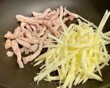 新じゃがとピーマンのオイスターソース炒め作り方2写真