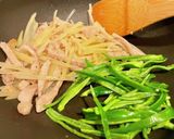 新じゃがとピーマンのオイスターソース炒め作り方3写真