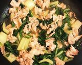 具沢山白菜と豚バラの塩あんかけ焼きそば作り方4写真