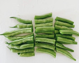 箸休め量のいんげんの胡麻和え作り方1写真