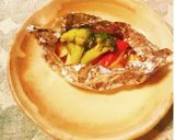 彩り野菜で鮭のホイル焼き作り方12写真