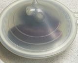レンジで　ナスの梅ごまだれがけ作り方2写真