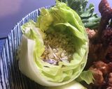 骨付き唐揚げと2種のレタスカップソース作り方5写真