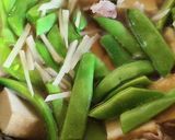 厚揚げといんげんの豚生姜煮作り方5写真