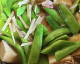 厚揚げといんげんの豚生姜煮作り方5写真