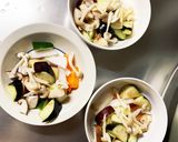 肉無簡単ピリ辛クリームパスタ味春雨炒め煮作り方9写真