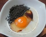 黒い卵焼き作り方1写真