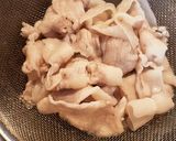 豆腐と豚冷しゃぶのサラダ作り方1写真