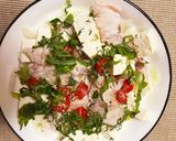 豆腐と豚冷しゃぶのサラダ作り方4写真