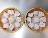 せいろ蒸し☆豚ミンチえび豆腐しゅうまい作り方7写真