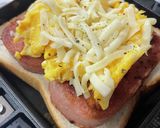 カリじゅわスパムのホットサンド作り方6写真