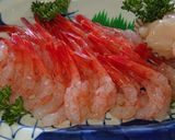 鹿部産エビのお刺身他各種作り方2写真