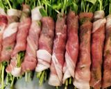 厨房ばあばぁ！豆苗肉巻き。作り方1写真