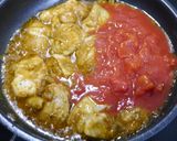簡単！レモンバターチキンカレー　水不使用作り方4写真