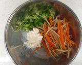 【♪お弁当】春雨ごぼうのマヨネーズサラダ作り方12写真