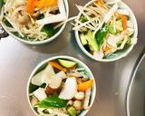 レンジ肉卵無チクワオイ炒飯味野菜炒め作り方11写真