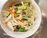 レンジ肉卵無チクワオイ炒飯味野菜炒め作り方12写真