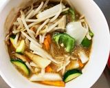 レンジ肉卵無チクワオイ炒飯味野菜炒め作り方15写真