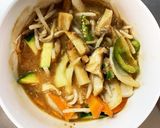 レンジ肉卵無チクワオイ炒飯味野菜炒め作り方16写真