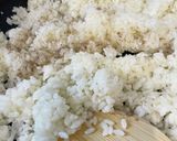 簡単ランチ！ガッツリニンニクの牛肉ライス作り方2写真
