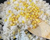 簡単ランチ！ガッツリニンニクの牛肉ライス作り方3写真