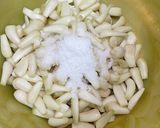 簡単！らっきょの甘酢漬け２０２２作り方8写真