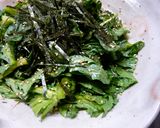 ☆ゴマ油たっぷり♬生春菊のサラダ☆作り方4写真