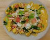 ごはんonカニカマと小松菜の卵焼き作り方6写真