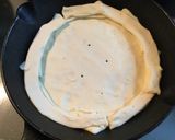スキレットでゴルゴンゾーラのパイ作り方4写真