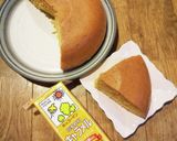 材料3つ♡HM豆乳卵ふわふわ炊飯器ケーキ作り方10写真