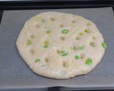 全粒粉で☆枝豆とチーズのフォカッチャ作り方7写真
